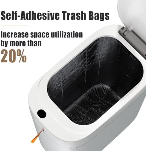 White Plastic Automatic Bagging Bin — photo 4