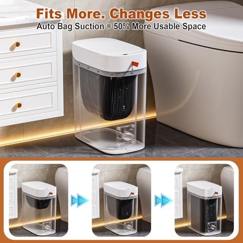 Funest rechargeable motion sensor trash can — photo 3