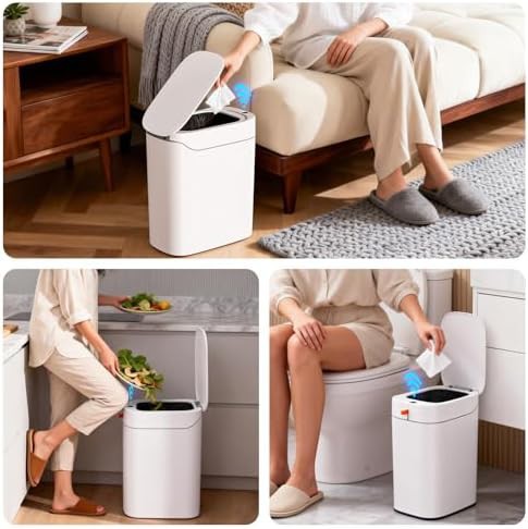 Funest rechargeable motion sensor trash can — photo 5