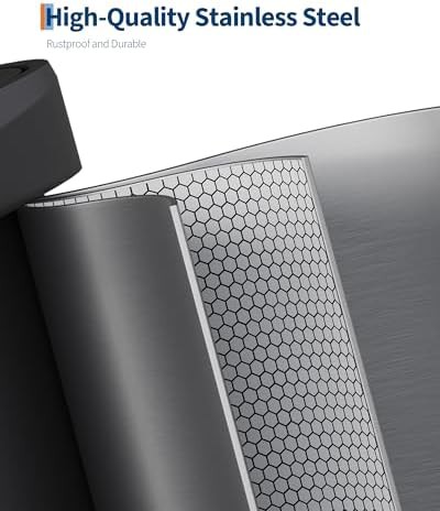 Large 16 gallon stainless steel step bin — photo 5
