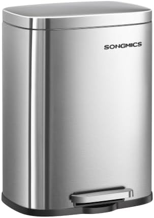 Step on pedal 3.2 gallon stainless bin