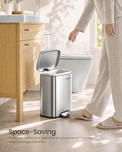 Step on pedal 3.2 gallon stainless bin — photo 3