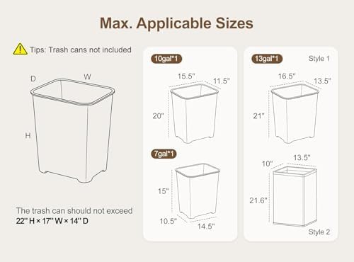 ZIFTY pull out trash can cabinet — photo 4