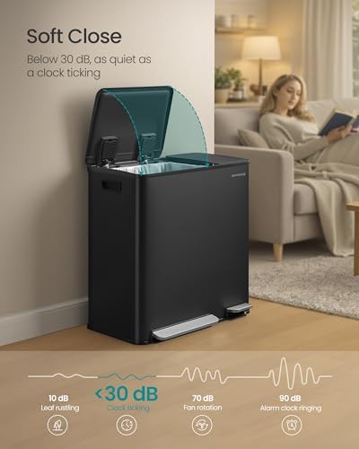 Multi compartment step pedal 18.3 gallon bin — photo 5