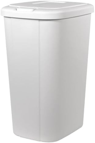 Plastic Touch Control Push Button Bin