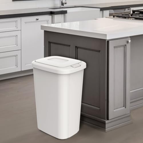Plastic Touch Control Push Button Bin — photo 3