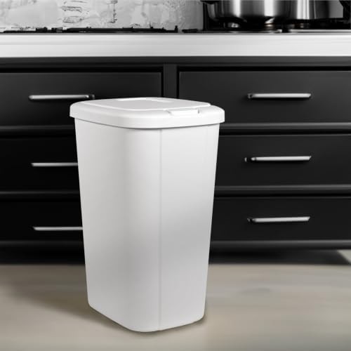 Plastic Touch Control Push Button Bin — photo 5