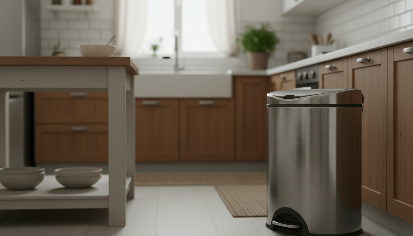 Kitchen trash cans